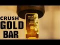 Crushing $40,000 GOLD BAR with Big Hydraulic Press!