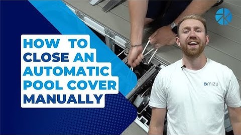 How to Manually Close an Automatic Pool Cover