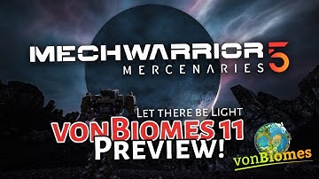 Mod Preview Stream! vonBiomes 11 changes the way how Mechwarrior 5 looks