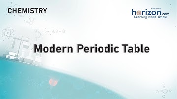 Modern Periodic Table | Class 10 Science | Periodic Classification of Elements | Manorama Horizon