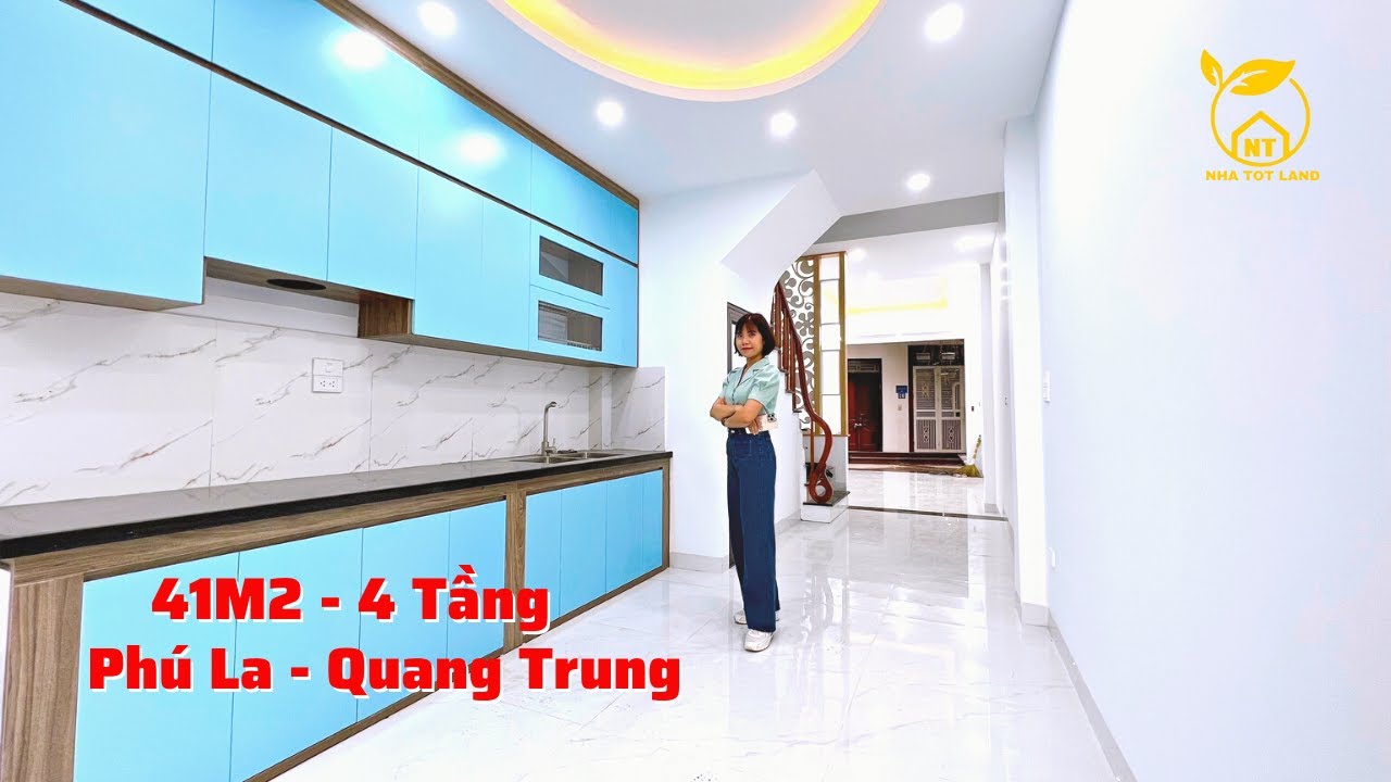 NHÀ BÁN KHU TẬP THỂ CÔNG AN - PHỐ BA LA, HÀ ĐÔNG | TỔNG 51M2 THOÁNG TRƯỚC SAU | nhà tốt