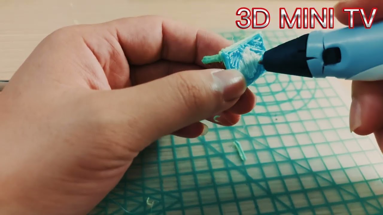 Bộ bàn ghế tí hon | 3D MINI TV #3dpenart... - youtube