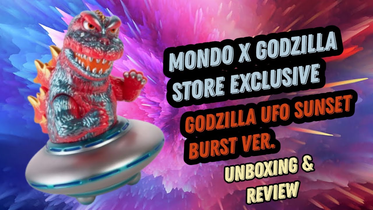 Mondo X Godzilla Store Exclusive Godzilla UFO Sunrise Burst
