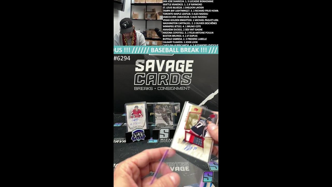 HOCKEY #6294 // SHOW TIME // TEAM RANDOM