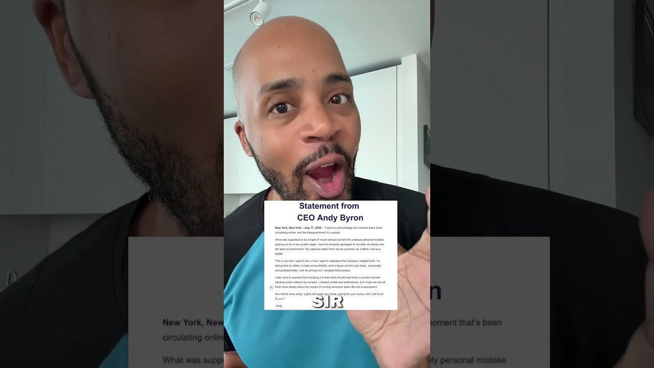 Astronomer CEO Caught Cheating At Coldplay Concert SPEAKS OUT 
