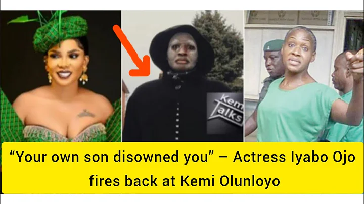 “Your own son disowned you” – Popular Actress Iyabo Ojo fires back at Kemi Olunloyo