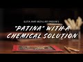 Metal Embossing: Patina Your Project with a Chemical Solution