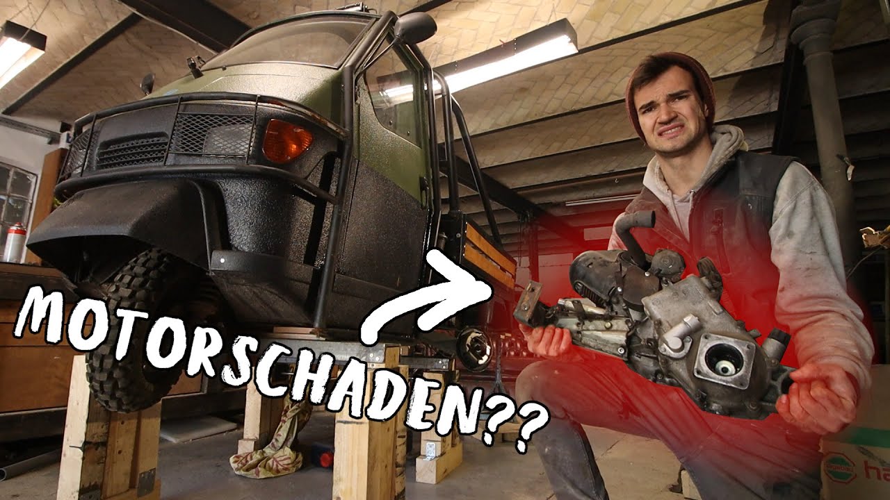 MOTORSCHADEN an der APE?!  | Piaggio Ape 50