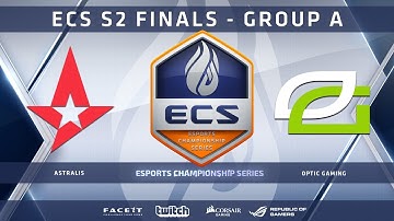 Astralis vs Optic - Dust 2 - GROUP A (ECS Season 2 LAN Finals)