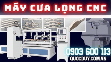 Máy Cưa Lọng CNC Mũi Router Lập Lập Trình Cắt SM 1500R | Máy Cưa Lọng CNC | QUỐC DUY