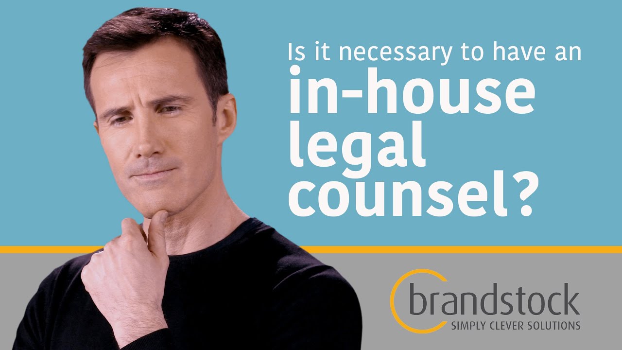 Is It Necessary to Have an InHouse Legal Counsel? YouTube