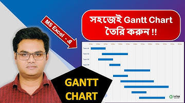 MS Excel দিয়ে Basic Gantt Chart তৈরি করুন সহজেই || Gantt Chart for Project Management