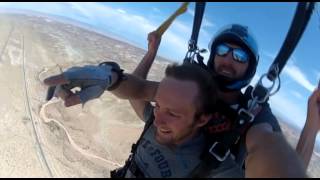 Skydive Moab - Caleb's 1st Skydive!
