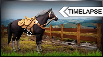 Workflow between Autodesk Maya and Mudbox(Timelapse)