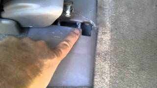 Toyota Sienna 2nd seat installation