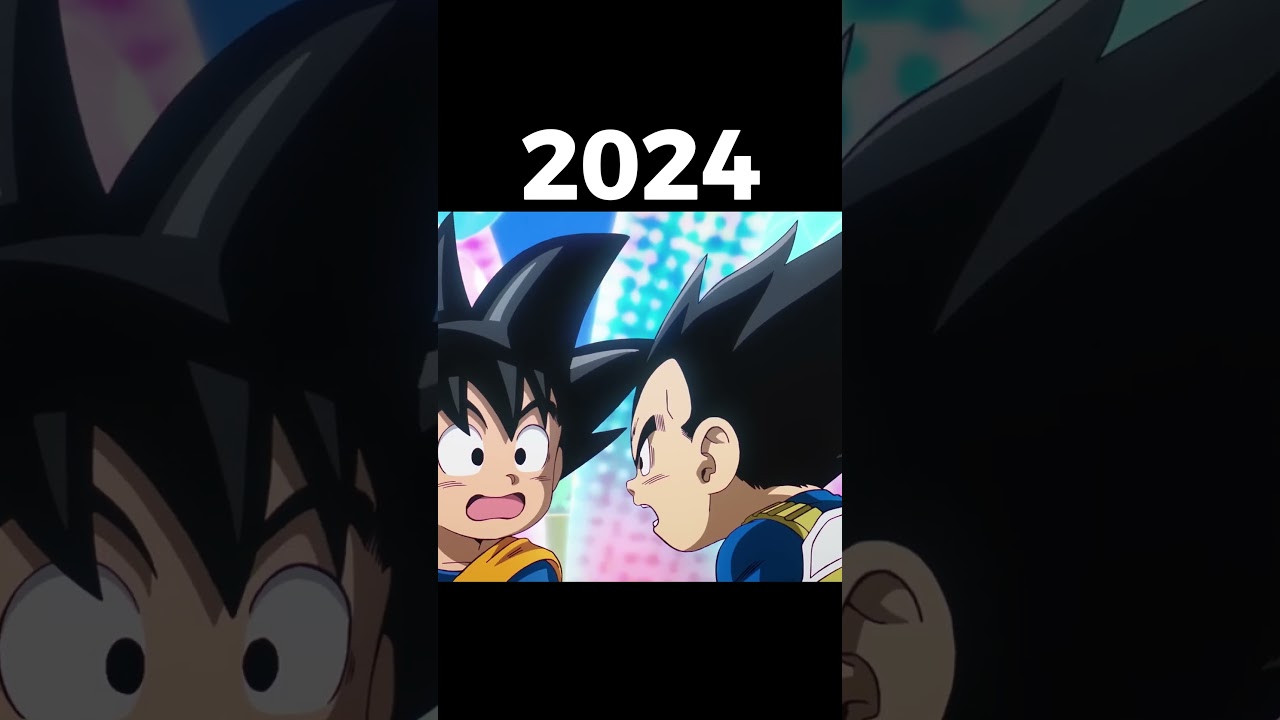 Evolution Of Goku, Vegeta, And Broly 