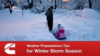 Cummins Weather Preparedness Tips for Winter Storm Season
