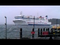Ref:RcyHARSMCFI Barfleur passing sandbanks near poole. 35mph winds