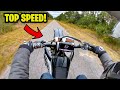 NEW YAMAHA YZ450F TOP SPEED RUN!