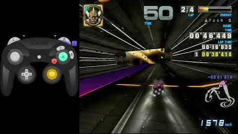 F-Zero AX (Nintendont) - Outer Space: Meteor Stream - 1