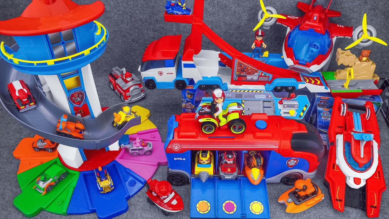 PAW Patrol to the Rescue! Paw Patrol Truck Set with ALL Pups 🐶🚨 | Paw Patrol Unboxing ASMR#pawpatrol