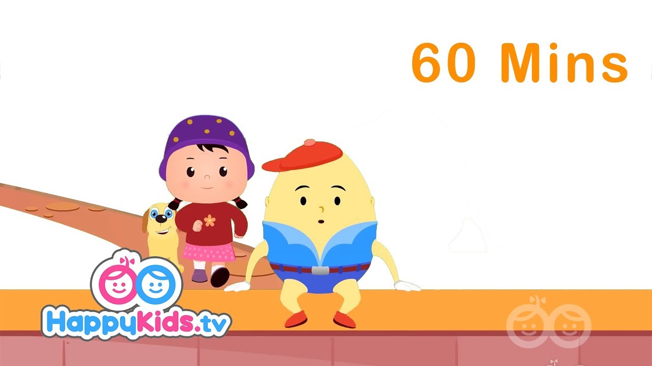 Humpty Dumpty + More Nursery Rhymes | Top 25 Kids & Children Songs ...