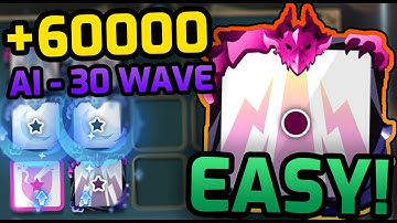 NEW RAGE BUFF IS INSANE!!! How To Beat Stage 3 AI 30 Wave EASILY!!! (Random Dice) @LuNEJuNE