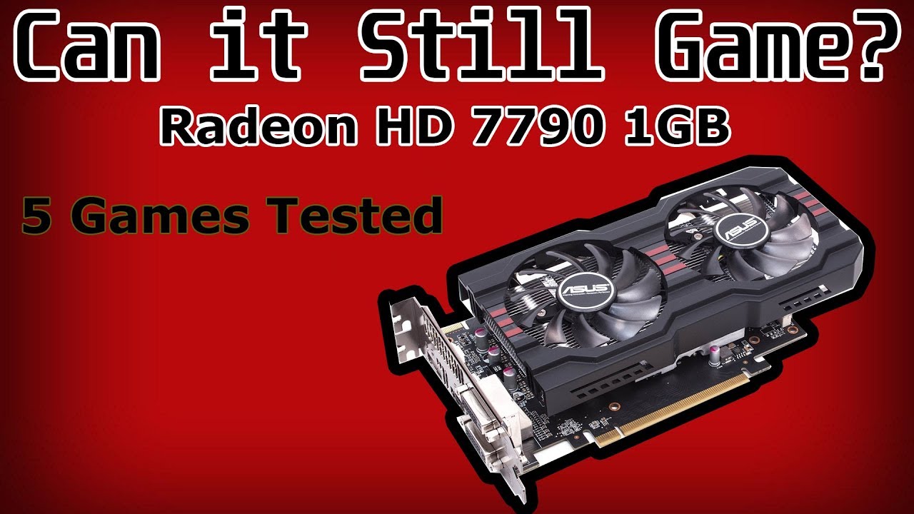 Can A $58.28 (£45) Graphics Card Still Play Games Today?? | Radeon HD 7790 1GB |