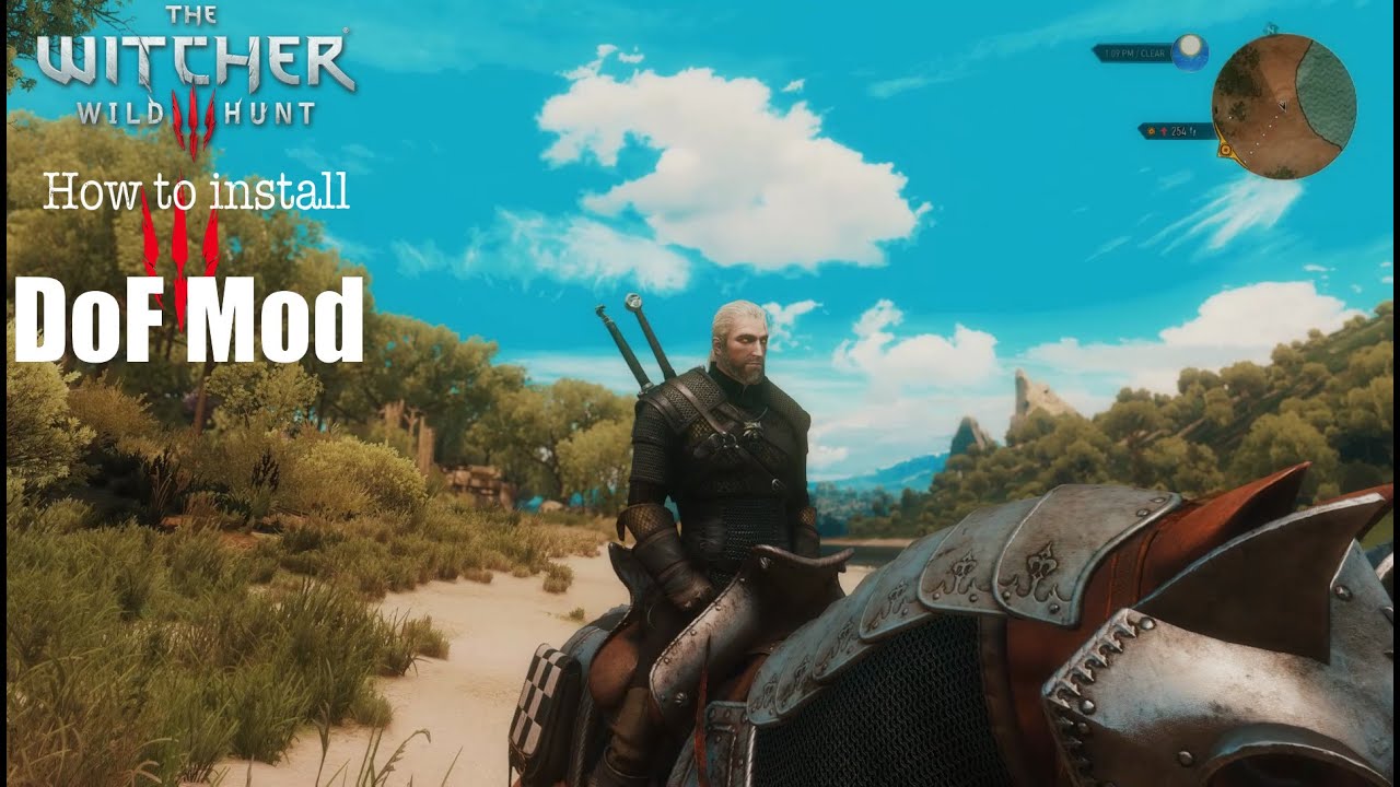 how to manually install witcher 3 mods