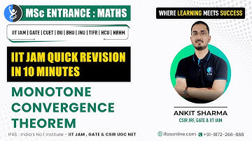 Learn Monotone Convergence Theorem In 10 Minutes || Monotone Convergence Theorem In Hindi