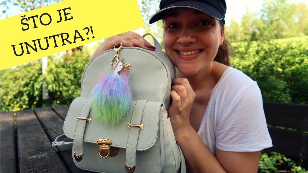 Što je u mom ruksaku? | Mashin'theBeauty na Jarunu