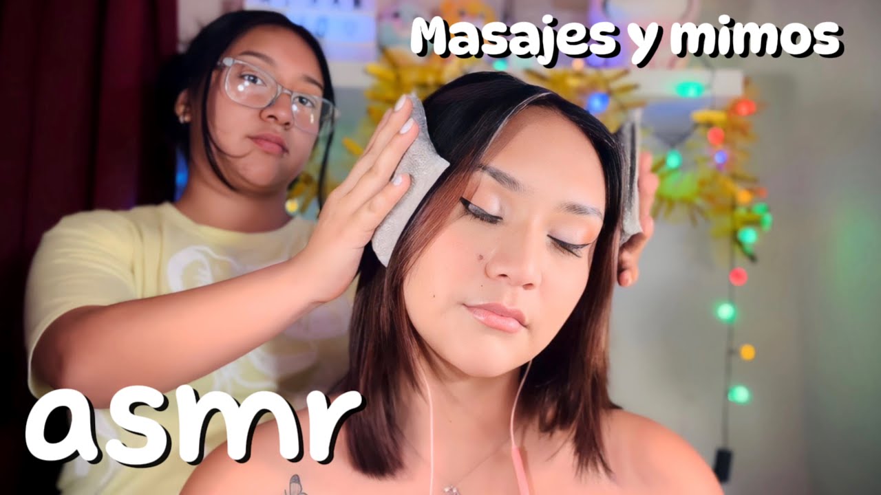asmr realista MASAJES Y MIMOS EN PERSONA para dormir profundamente | KAMAR ASMR