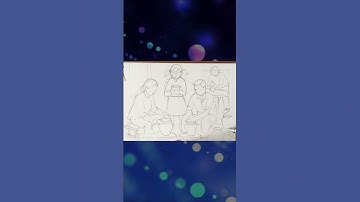 Cách vẽ bố cục trong tranh sinh hoạt