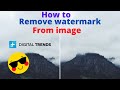 How To | Remove Watermark form image | Image Watermark remove