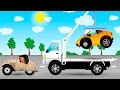 Мультики для детей про машинки - Происшествие на дороге.