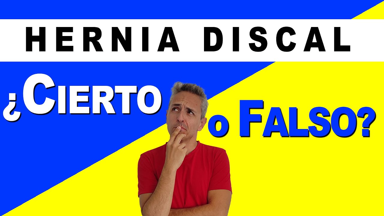 cómo DESINFLAMAR una HERNIA Discal Naturalmente