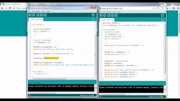 Arduino EEPROM PUT and GET