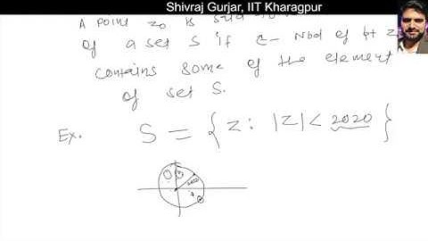3.Complex Analysis:Limit Points|UPSC CSE| IFoS| CSIR NET| JAM| GATE| Shivraj Gurjar, IIT Kharagpur