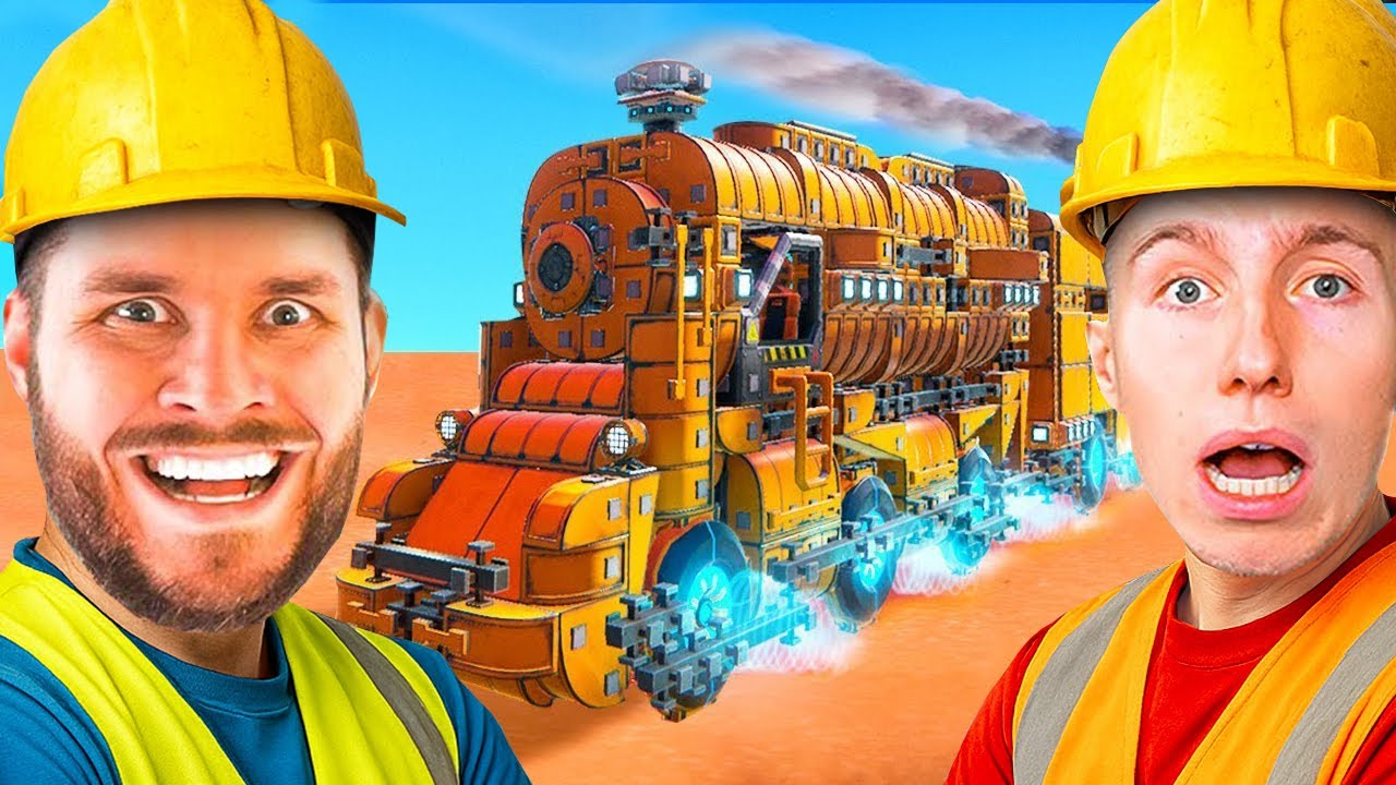Welcher YOUTUBER BAUT den BESSEREN ZUG in Trailmakers?!