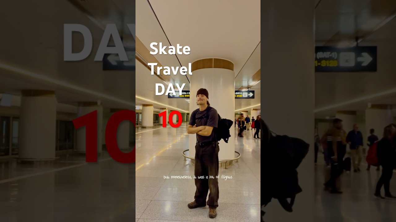 Traveling across the world to premiere my skate video 🛹 