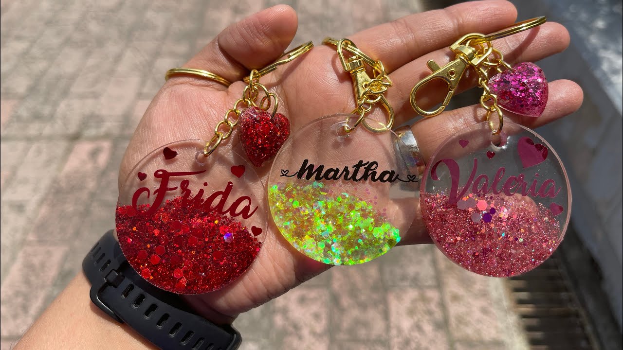 LLAVEROS DE RESINA / KEYCHAIN RESIN