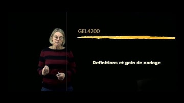 GEL-4200/7014 - Module 5.13 - Définitions et codage de gain