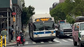 MTA NYCT: 2012 NFI C40LF #353 on the B61 to Downtown Bklyn departing 9 St/4 Av