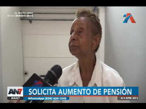 Doñita solicita aumento de pensión (video)