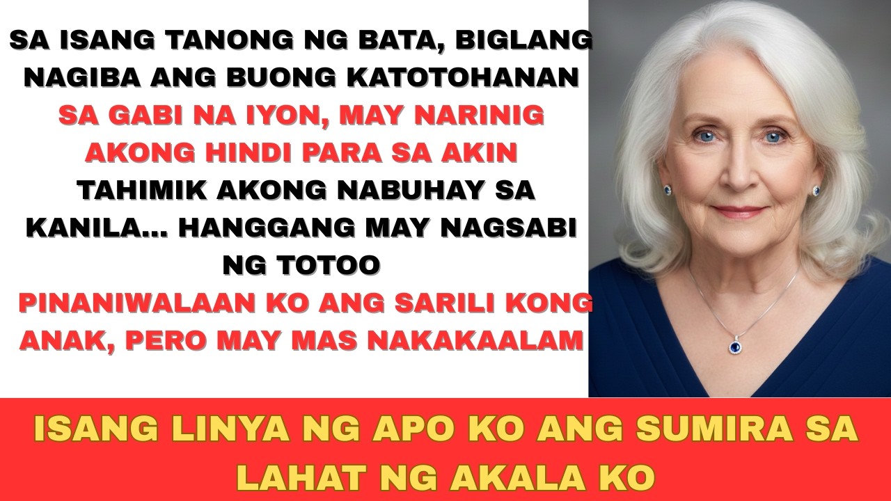 Lolo Umalis Ka Dito: Isang Apo ang Nagbukas ng Lihim at Nagsimula ang Hustisya sa Pamilya