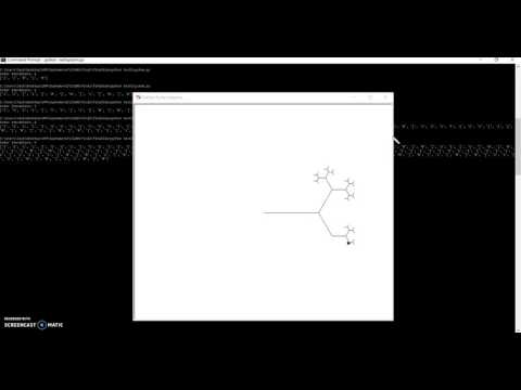 L-System Binary Tree in Turtle Graphics (Up to 6 Iterations)