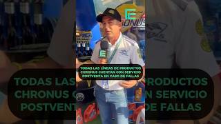 Todas las líneas de productos Chronus cuentan con servicio postventa en caso de fallas
