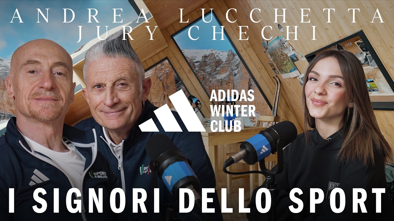 Jury Chechi e Andrea Lucchetta x adidas Winter Club​