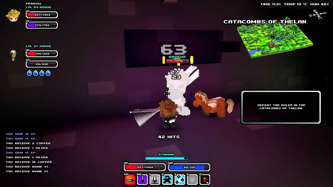 Farazel's Cube World Adventure (Alpha) Episode 5 - Cleaning Up The Catacombes