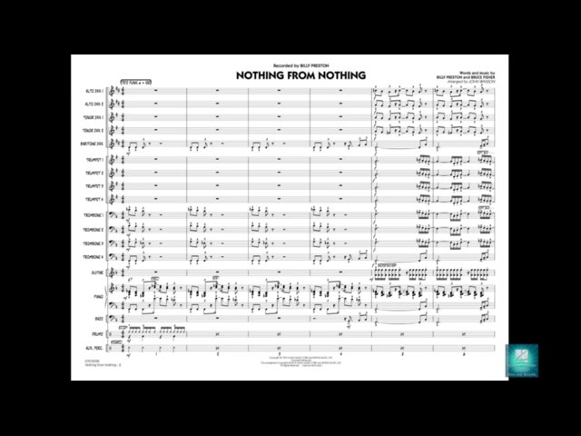 Nothing from Nothing arranged by John Wasson